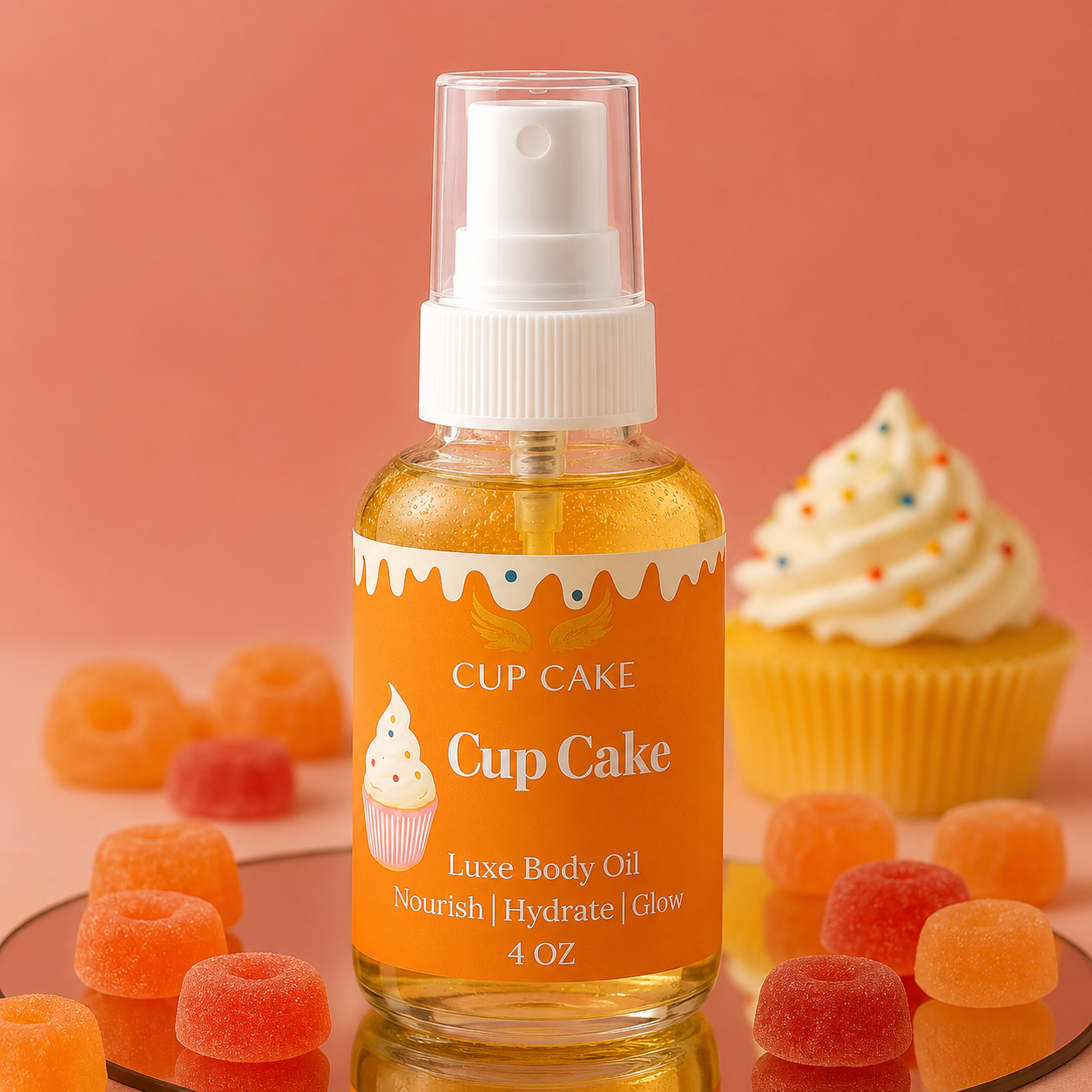 Cupcake Body Oil 4oz