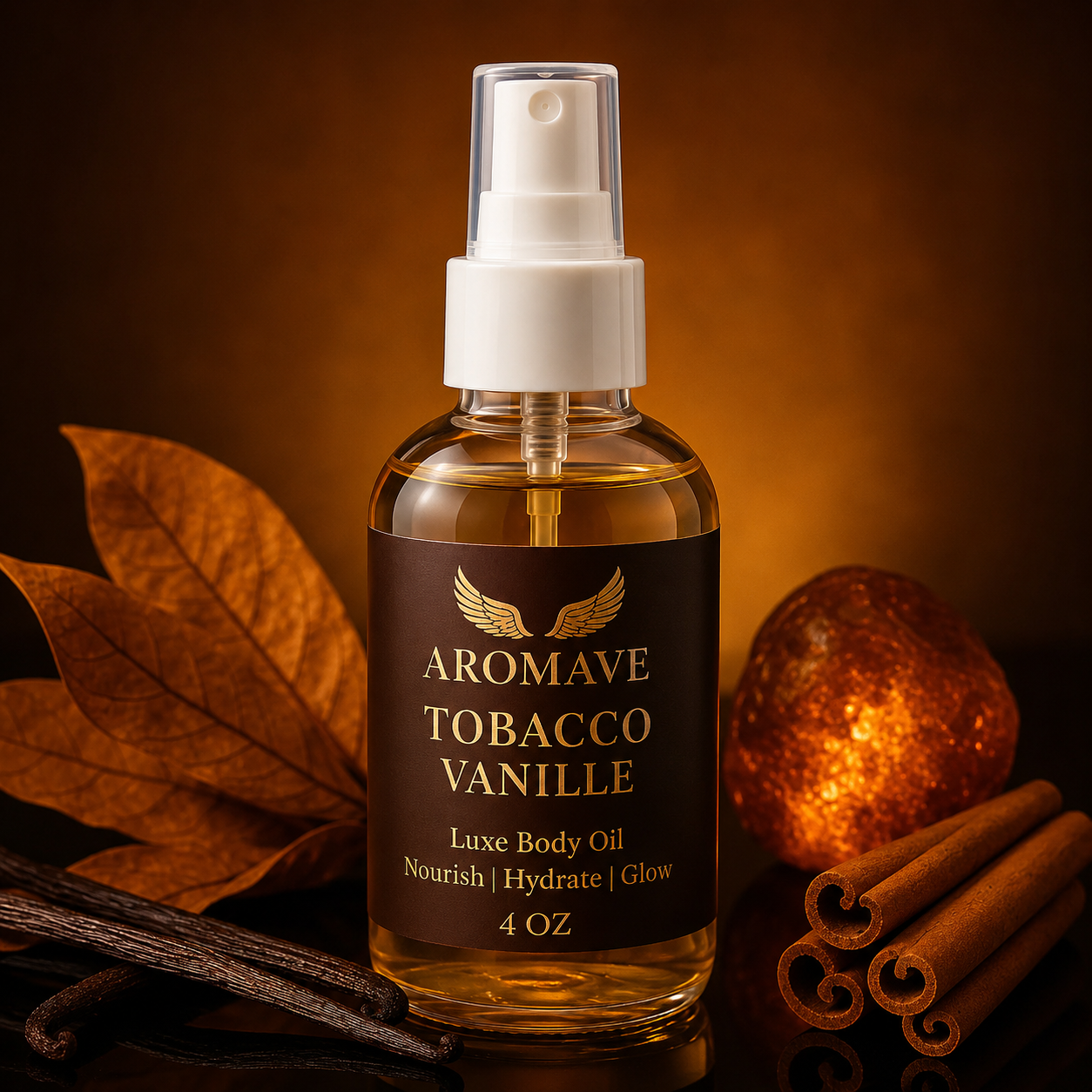 Tabacco Vanille 4 OZ Body Oil