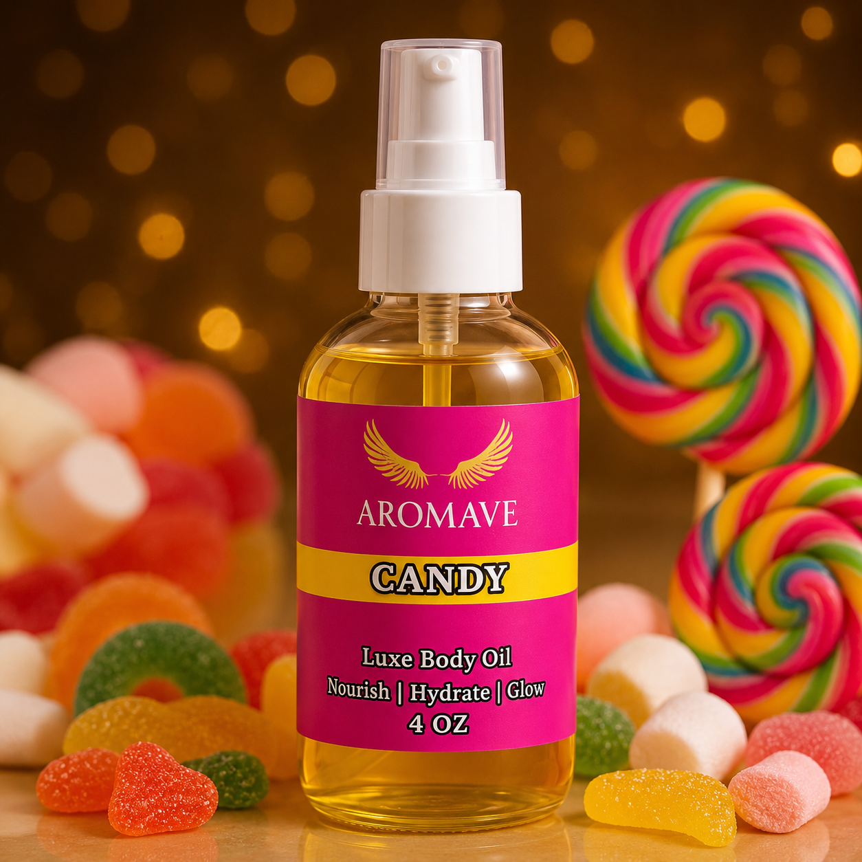 Candy 4 OZ Body Oil