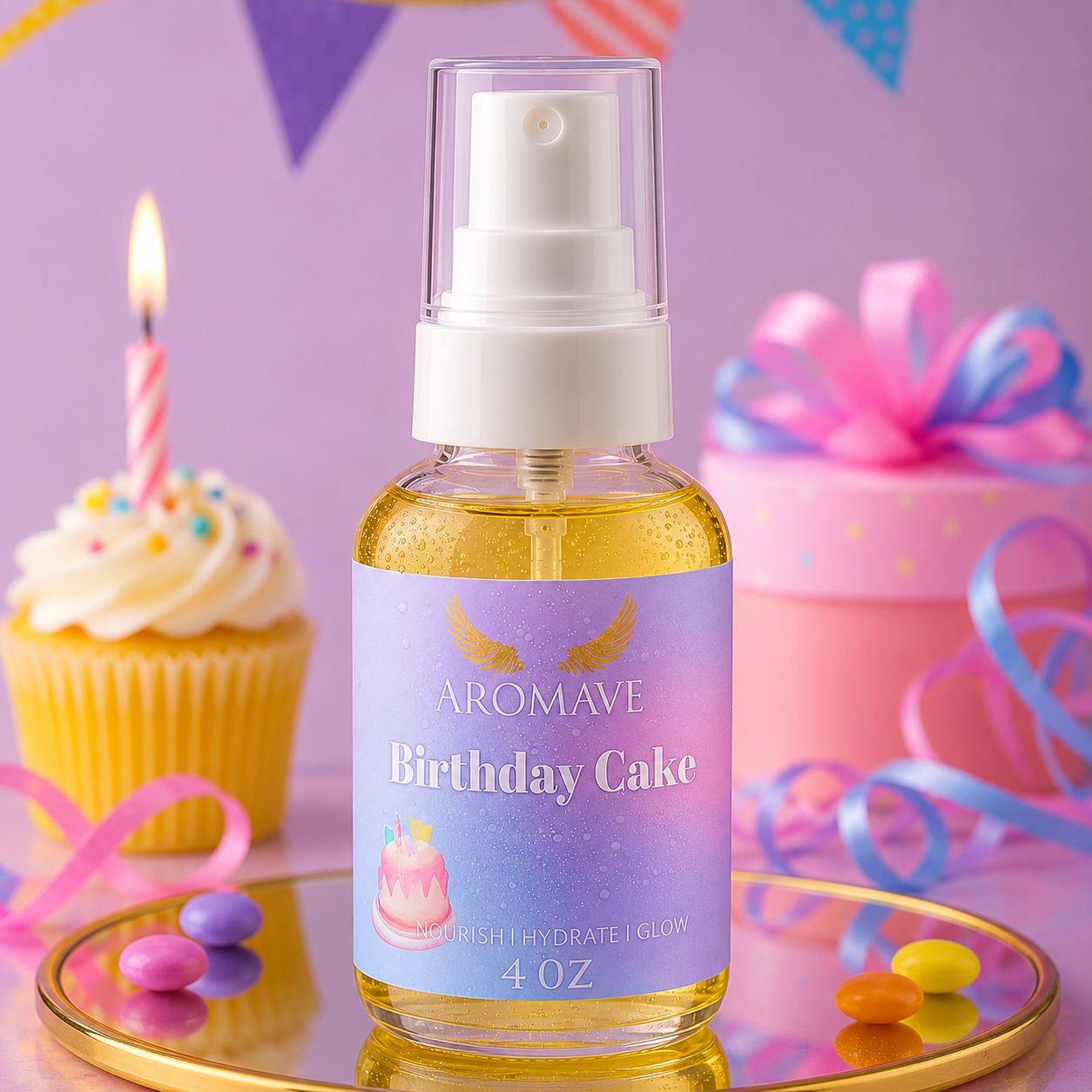 Birthday Cake 4oz Body Oil